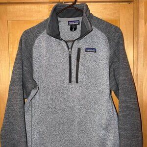 Patagonia better sweater 1/4 zip. Men’s small.